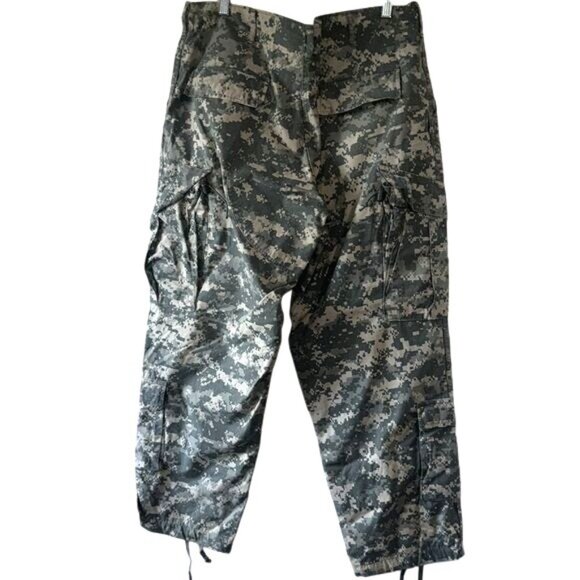 Army Camouflage Combat Trousers Large Shorty With Button Fly - Picture 8 of 11